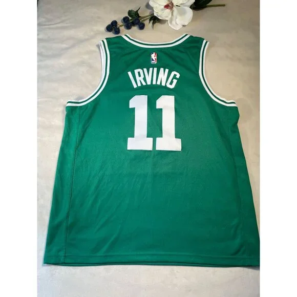 Boston Celtics Kyrie Irving NBA Swingman Jersey Sz 52 NikeConnect Sportswear Grn - Picture 2 of 8